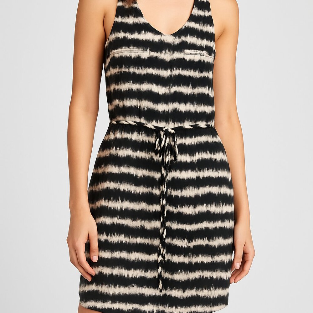 Bar III‎ Sleeveless Tie-Waist Dress